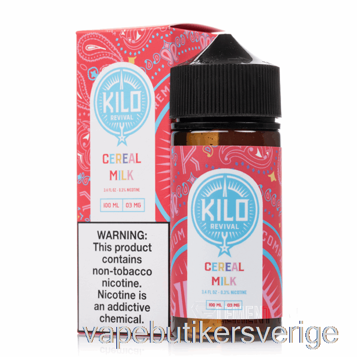 Vape Sverige Spannmålsmjölk - Kilo Revival - 100ml 0mg